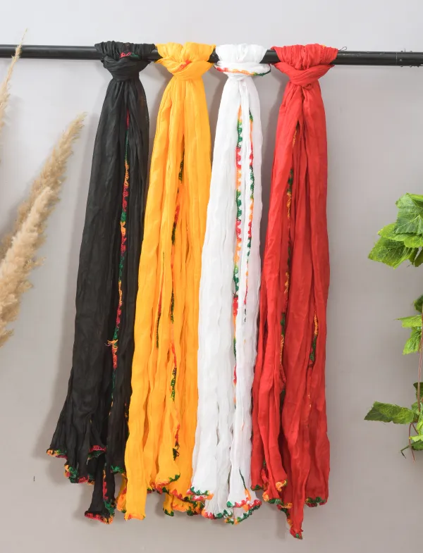 Multicolor_Pure_Cotton_Solid_Dupatta_For_Women_(Pack_Of_4)