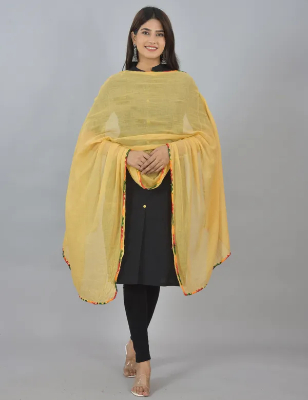 Multicolor_Pure_Cotton_Solid_Dupatta_For_Women_(Pack_Of_4)