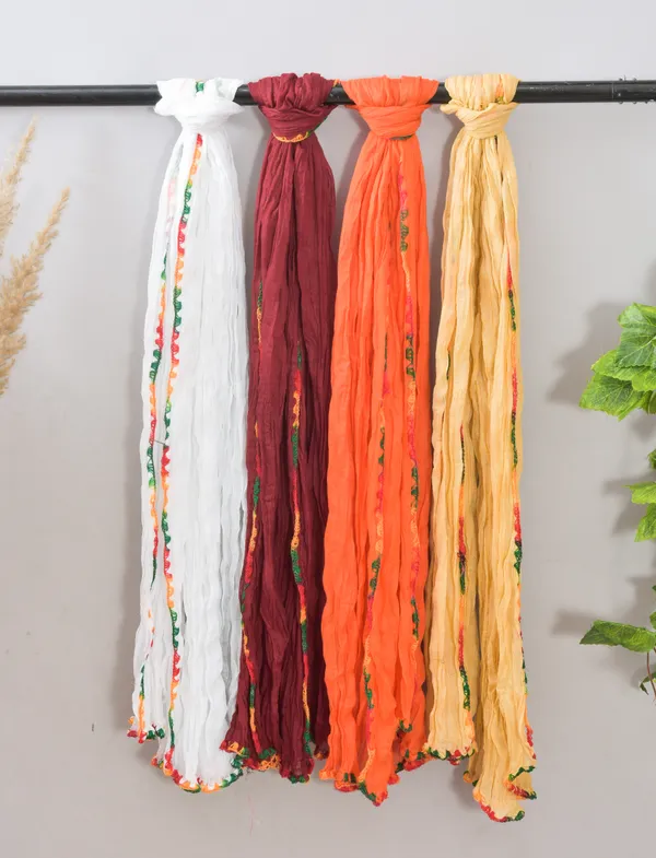Multicolor_Pure_Cotton_Solid_Dupatta_For_Women_(Pack_Of_4)