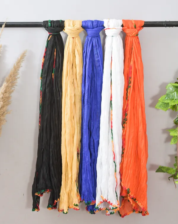 Multicolor_Pure_Cotton_Solid_Dupatta_For_Women_(Pack_Of_5)