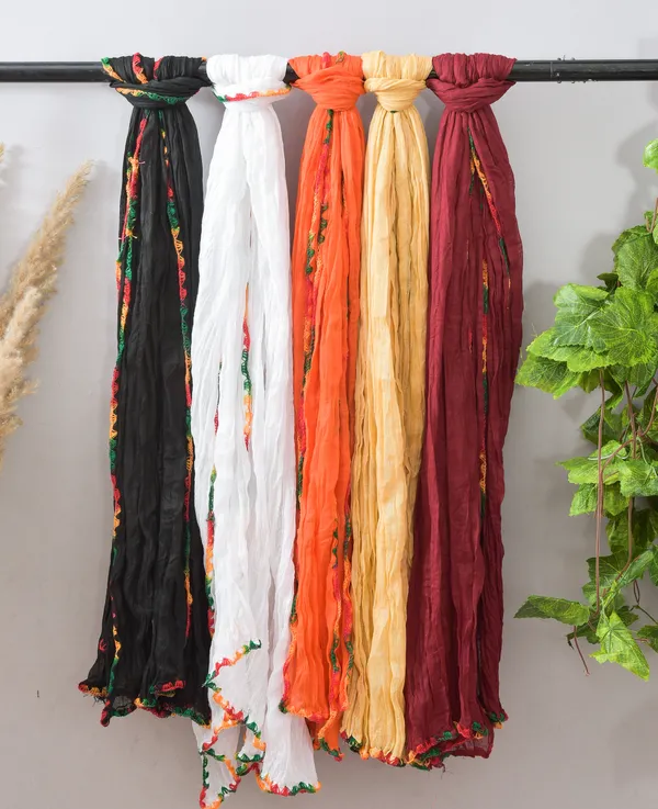 Multicolor_Pure_Cotton_Solid_Dupatta_For_Women_(Pack_Of_5)