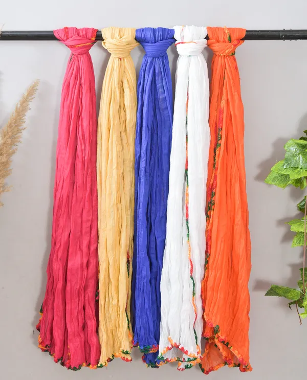 Multicolor_Pure_Cotton_Solid_Dupatta_For_Women_(Pack_Of_5)