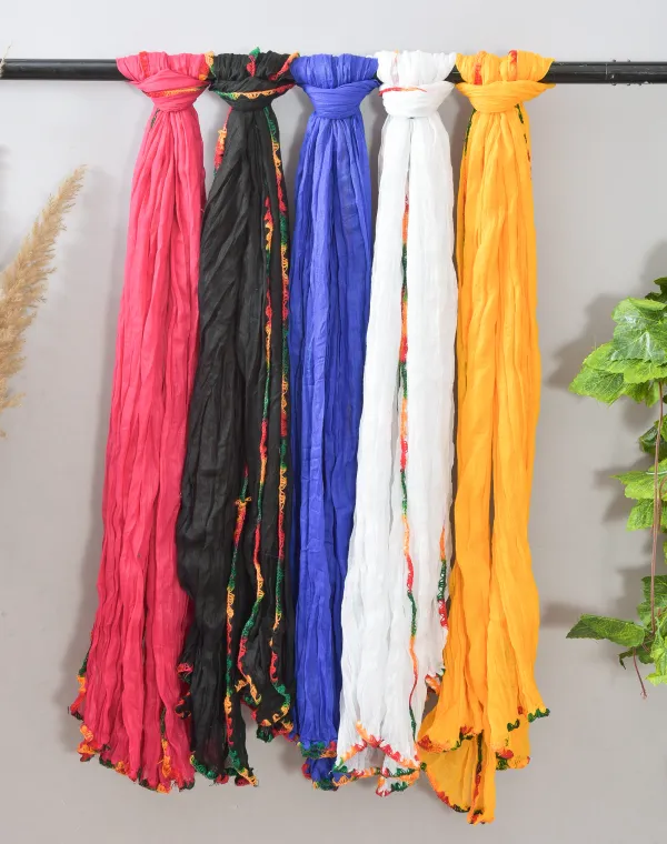 Multicolor_Pure_Cotton_Solid_Dupatta_For_Women_(Pack_Of_5)