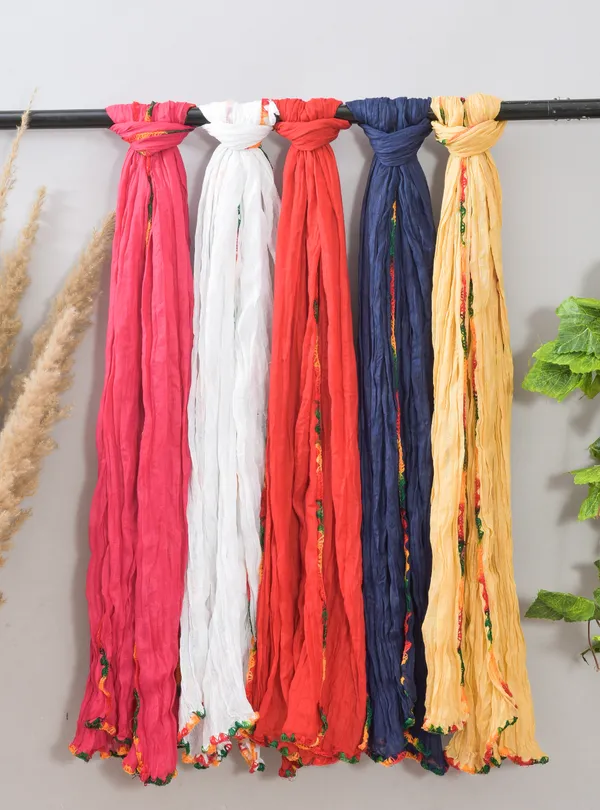 Multicolor_Pure_Cotton_Solid_Dupatta_For_Women_(Pack_Of_5)
