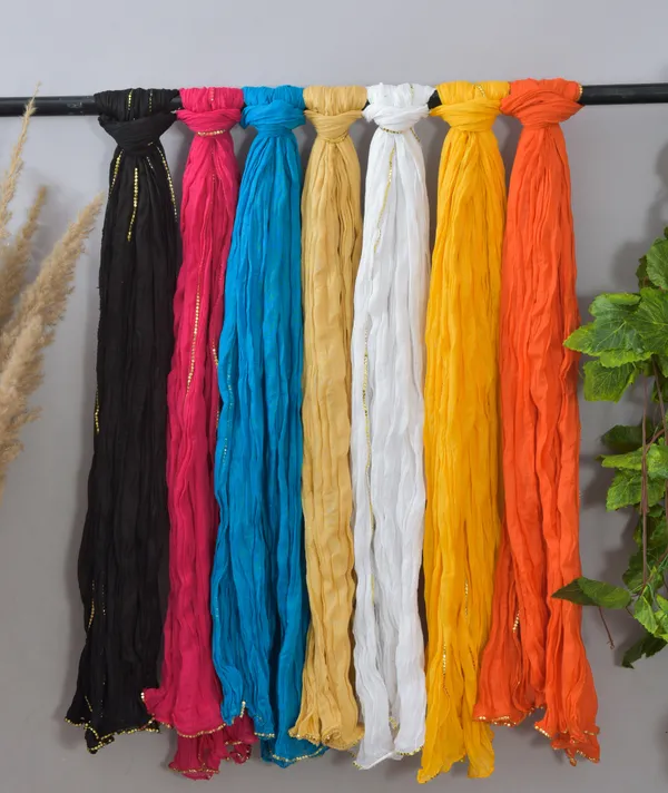 Multicolor_Pure_Cotton_Solid_Dupatta_For_Women_(Pack_Of_7)