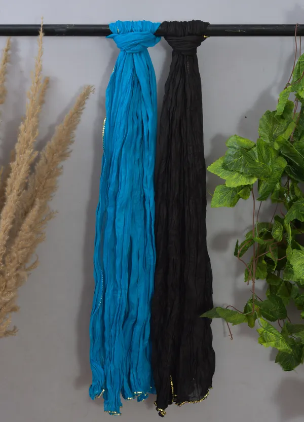 Multicolor_Pure_Cotton_Solid_Dupatta_For_Women_(Pack_Of_2)