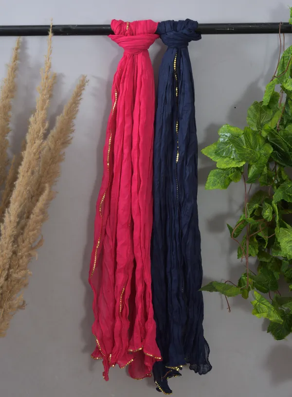 Multicolor_Pure_Cotton_Solid_Dupatta_For_Women_(Pack_Of_2)
