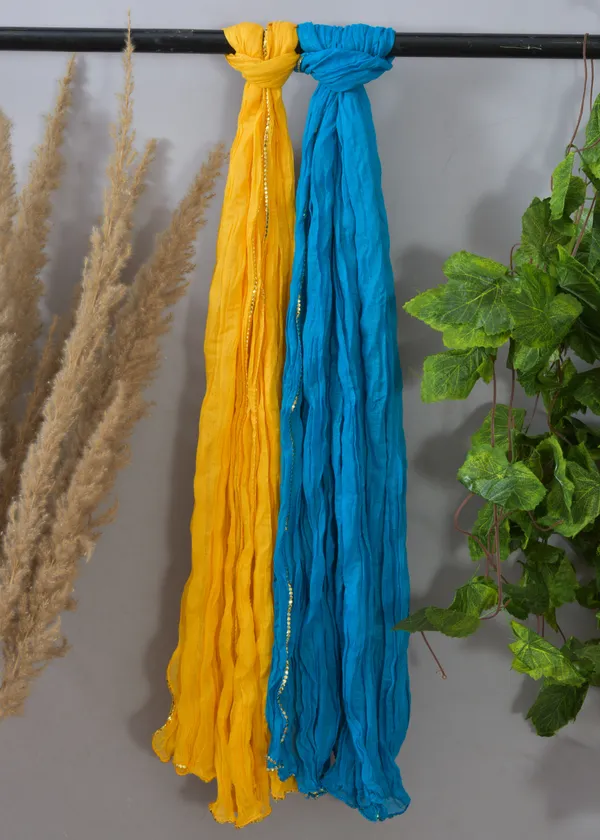 Multicolor_Pure_Cotton_Solid_Dupatta_For_Women_(Pack_Of_2)