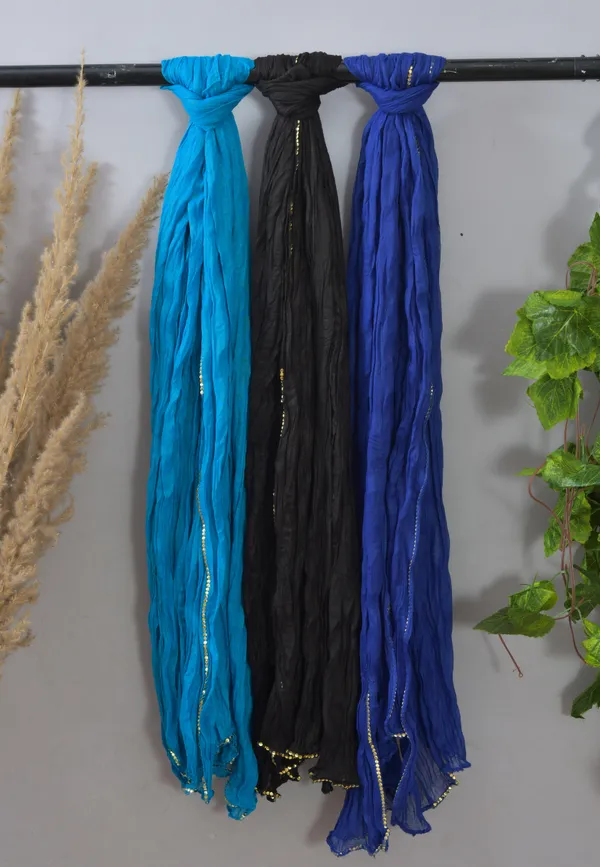 Multicolor_Pure_Cotton_Solid_Dupatta_For_Women_(Pack_Of_3)