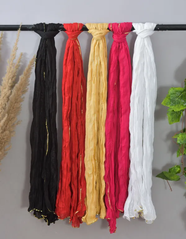 Multicolor_Pure_Cotton_Solid_Dupatta_For_Women_(Pack_Of_5)