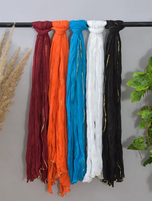 Multicolor_Pure_Cotton_Solid_Dupatta_For_Women_(Pack_Of_5)