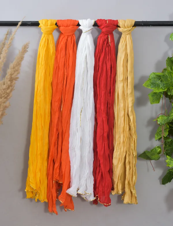 Multicolor_Pure_Cotton_Solid_Dupatta_For_Women_(Pack_Of_5)