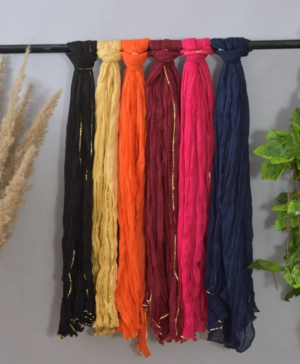 Multicolor_Pure_Cotton_Solid_Dupatta_For_Women_(Pack_Of_6)