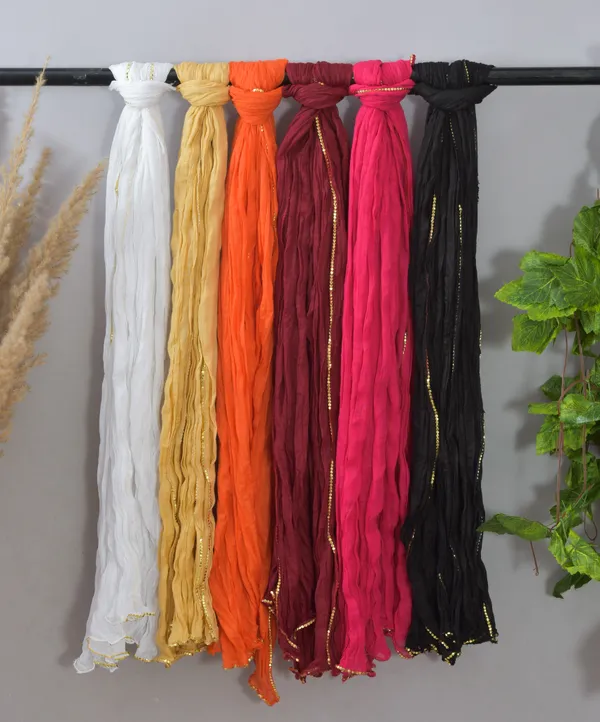 Multicolor_Pure_Cotton_Solid_Dupatta_For_Women_(Pack_Of_6)