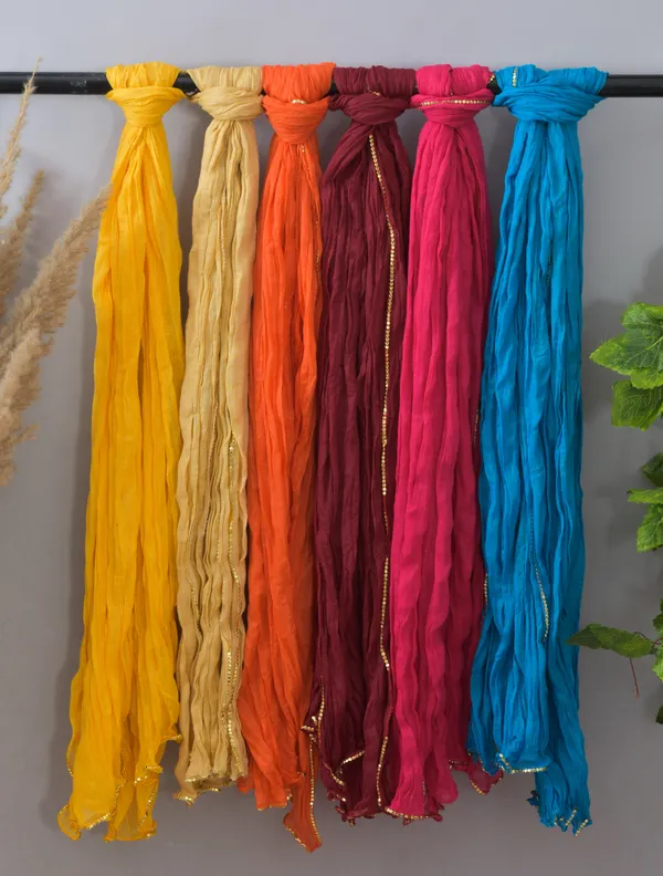 Multicolor_Pure_Cotton_Solid_Dupatta_For_Women_(Pack_Of_6)