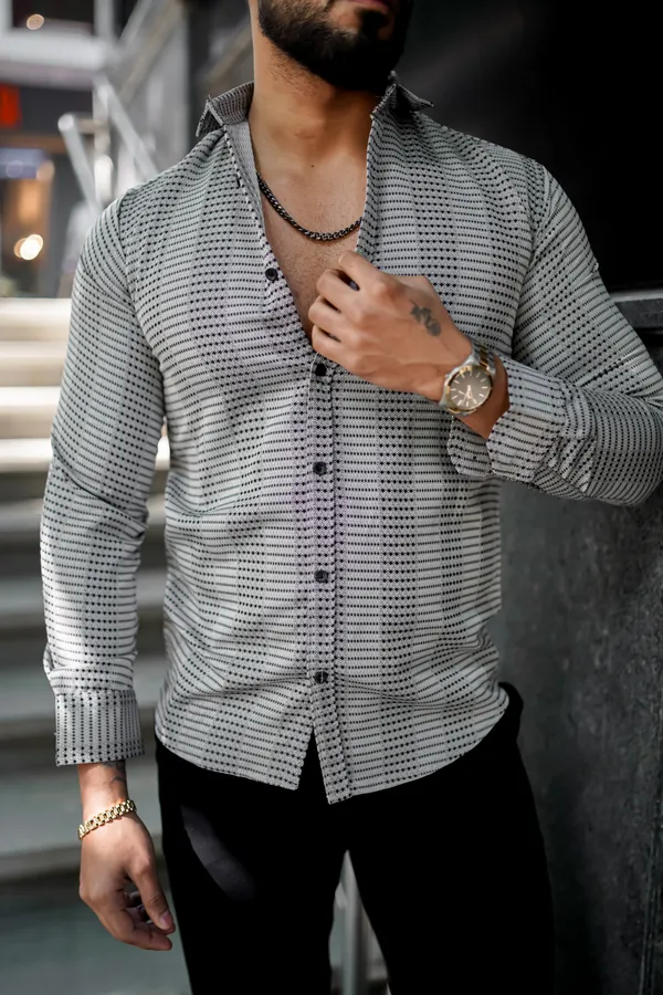 Black_Regular_Fit_Texture_New_Design_Shirt_For_Men