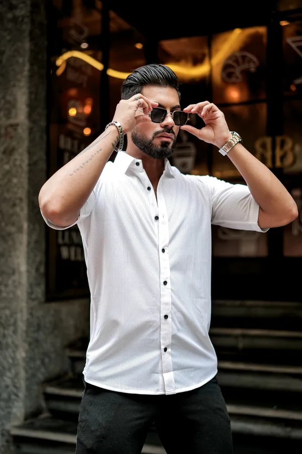 Pack_Of_2_Lime_Line_&_Satin_Cotton_Full_Sleeve_Shirt_For_Men