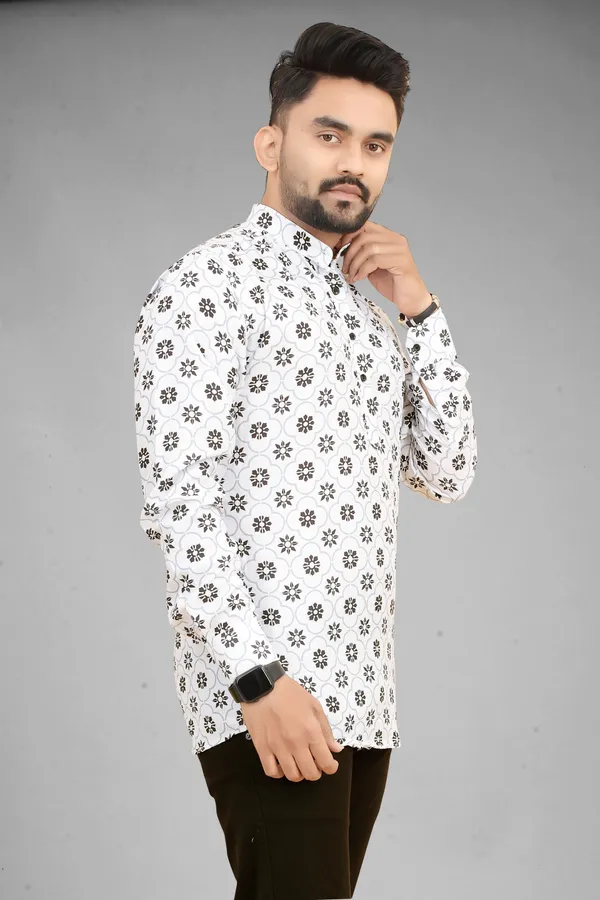 MEN’S_BLACK_PRINTED_KURTA