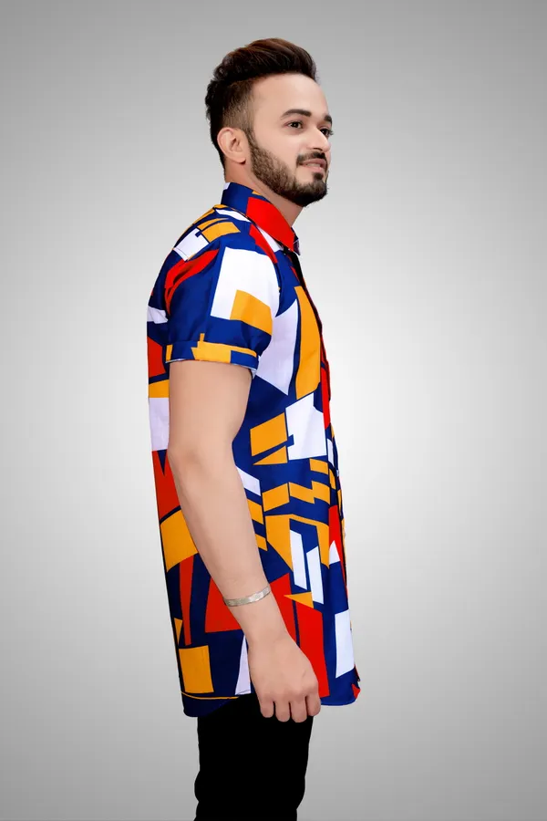 MEN’S_MULTICOLOR_GEOMETRIC_PRINT_SHIRT