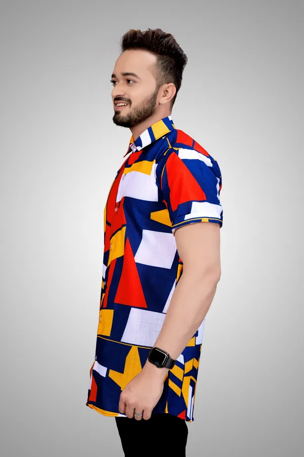 MEN’S_MULTICOLOR_GEOMETRIC_PRINT_SHIRT