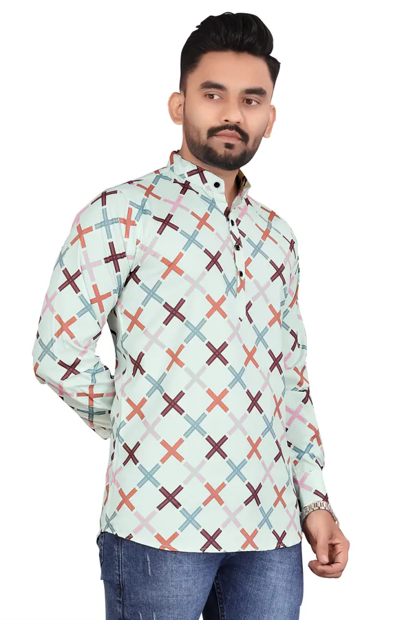 MEN’S_MULTICOLOR_PRINTED_KURTA
