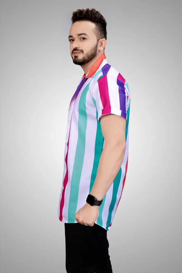 MEN’S_MULTICOLOR_VERTICAL_STRIPED_SLIM_FIT_CASUAL_SHIRT