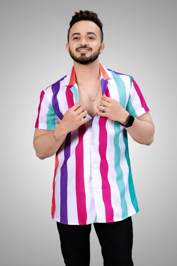MEN’S_MULTICOLOR_VERTICAL_STRIPED_SLIM_FIT_CASUAL_SHIRT