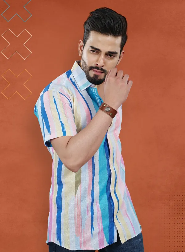 MEN’S_PASTEL_MULTICOLOR_STRIPED_SLIM_FIT_CASUAL_SHIRT