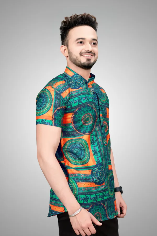 MEN’S_ROYAL_ETHNIC_MANDALA_PRINT_SHIRT