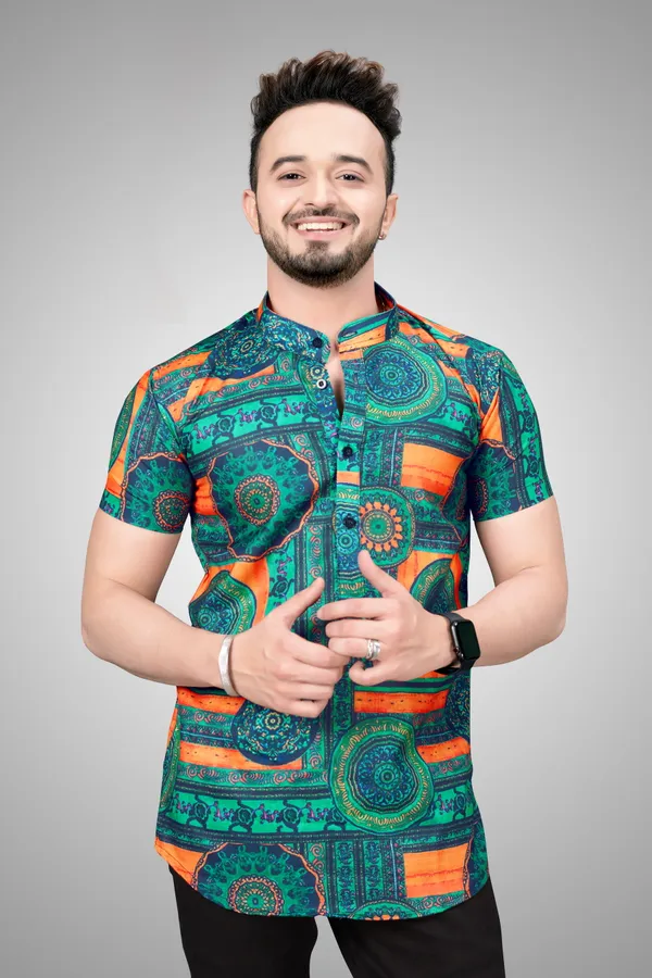 MEN’S_ROYAL_ETHNIC_MANDALA_PRINT_SHIRT