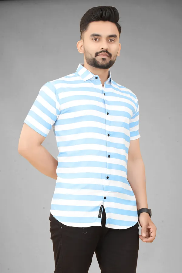 MEN’S_SKY_BLUE_&_WHITE_STRIPED_SLIM_FIT_CASUAL_SHIRT