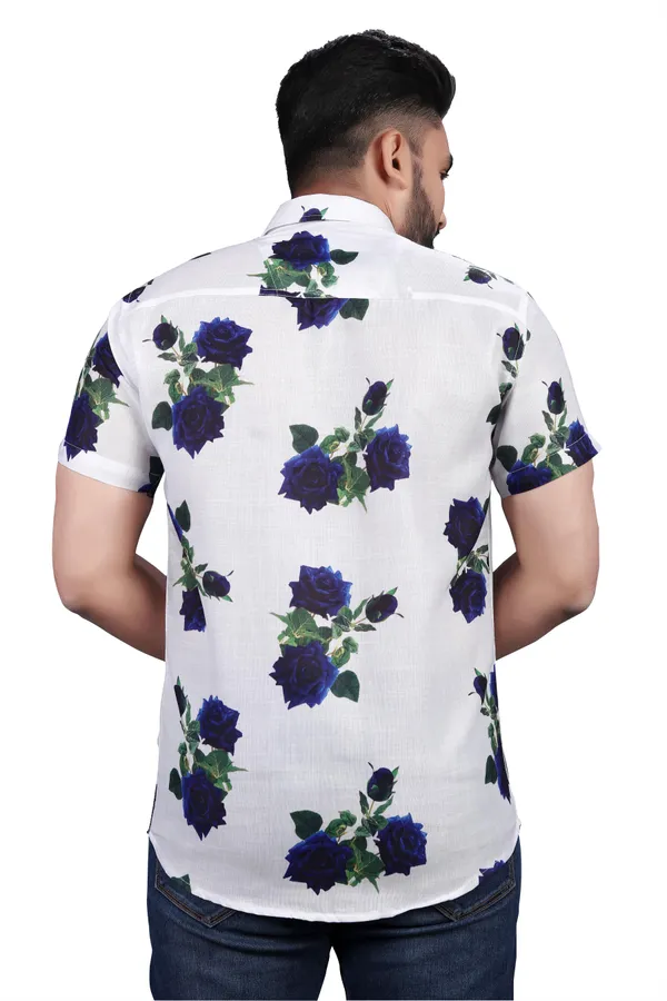MEN’S_WHITE_&_NAVY_BLUE_ROSE_PRINT_SHIRT