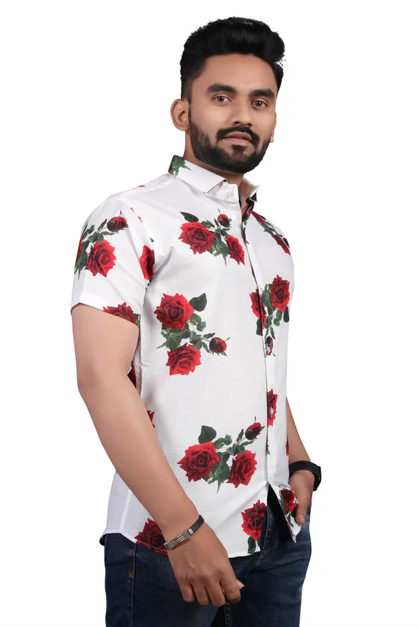 MEN’S_WHITE_&_RED_ROSE_PRINT_SHIRT