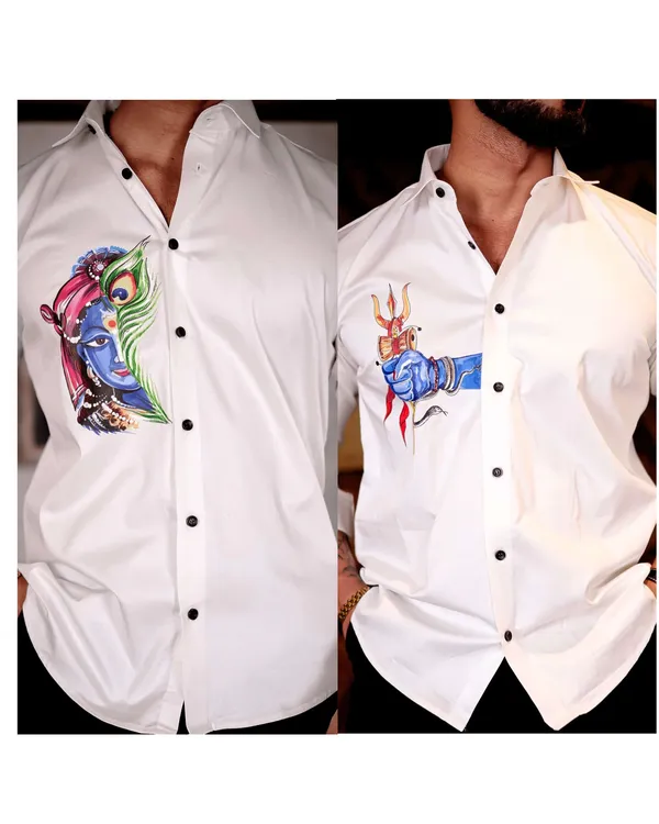 Pack_Of_2_Satin_Cotton__Full_Sleeve_Shirt_For_Men