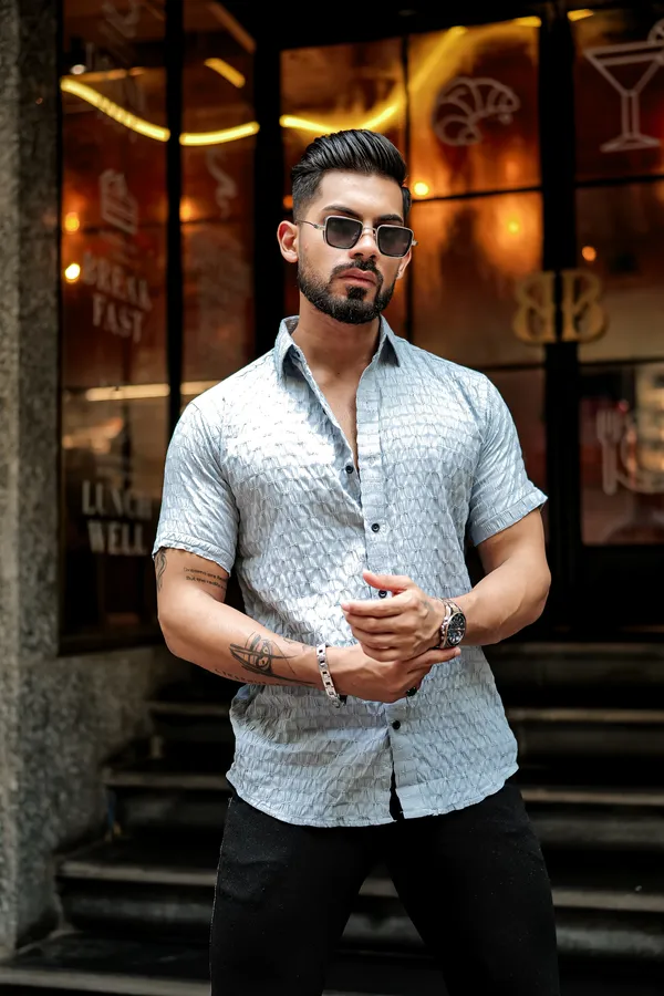 Sky_Regular_Fit_Texture_New_Design_Shirt_For_Men