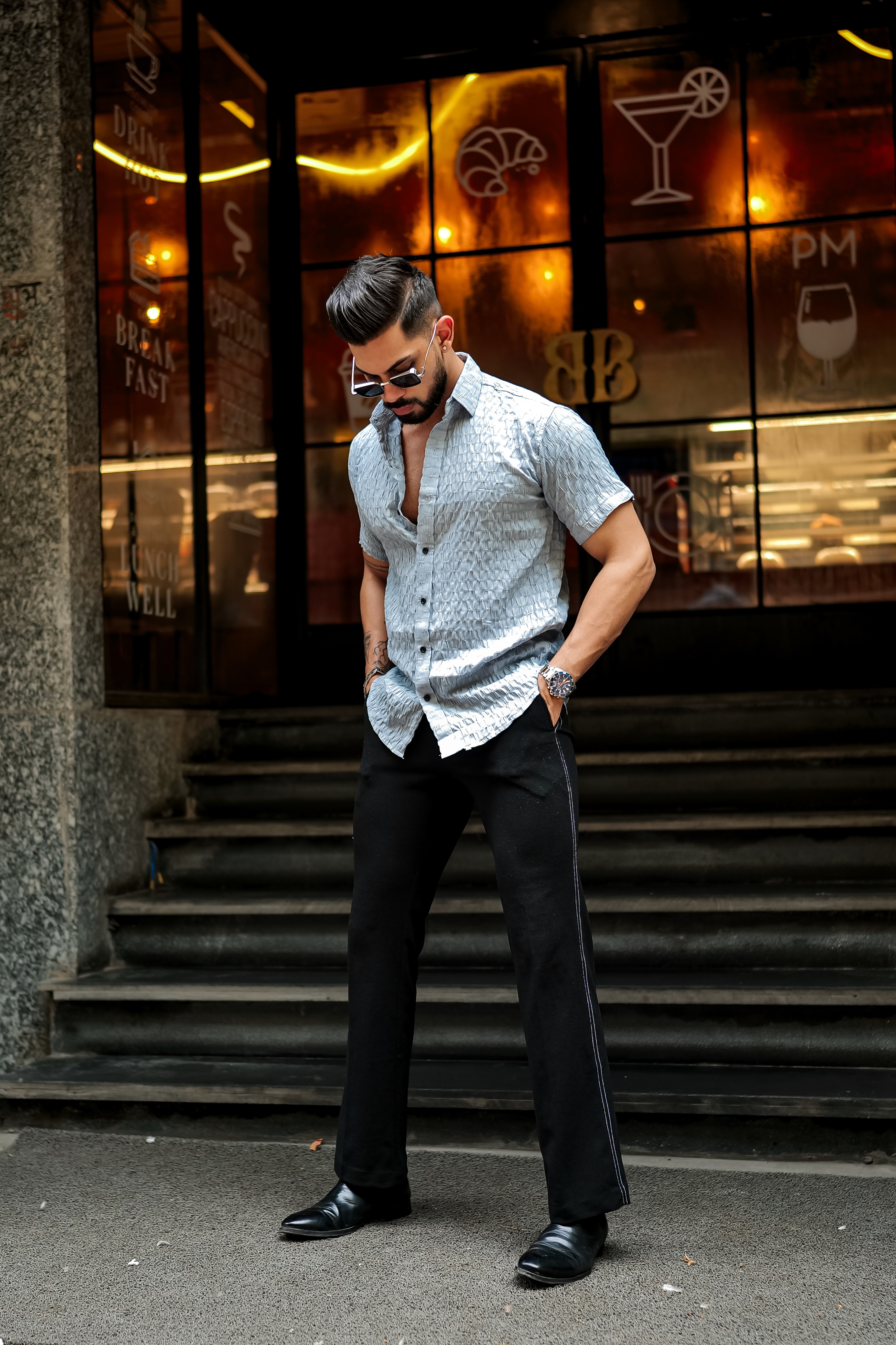 Sky_Regular_Fit_Texture_New_Design_Shirt_For_Men