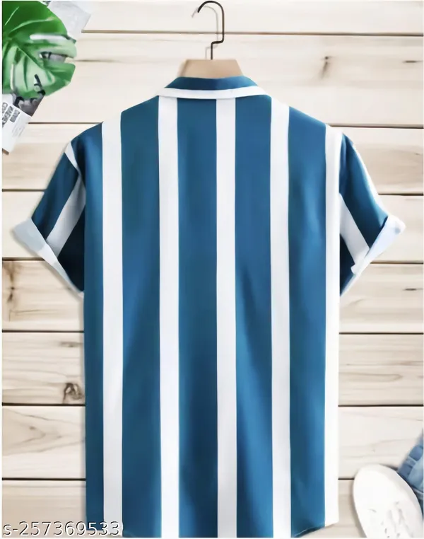 Blue_Regular_Fit_Texture_New_Design_Shirt_For_Men