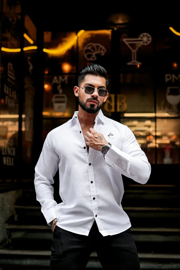 Pack_Of_2_Waffle_Texture_Full_Sleeve_Shirt_For_Men