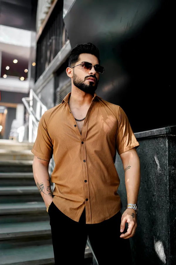 Pack_Of_2_Waffle_Texture_&_Lime_Line_Full_Sleeve_Shirt_For_Men