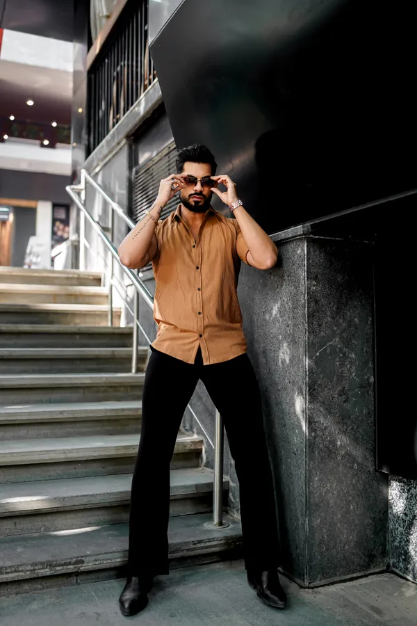 Pack_Of_2_Waffle_Texture_&_Lime_Line_Full_Sleeve_Shirt_For_Men