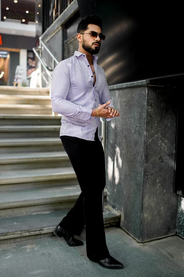 Purple_Regular_Fit_Texture_New_Design_Shirt_For_Men