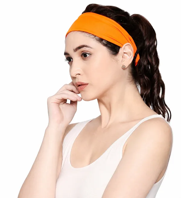 Blacksmith_Women_Solid_Color_Elasticated_Sports_Headband_Bandana