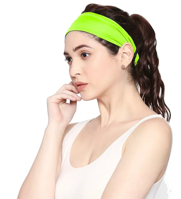 Blacksmith_Women_Solid_Color_Elasticated_Sports_Headband_Bandana