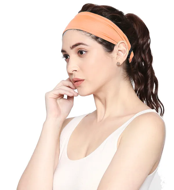 Blacksmith_Women_Solid_Color_Elasticated_Sports_Headband_Bandana