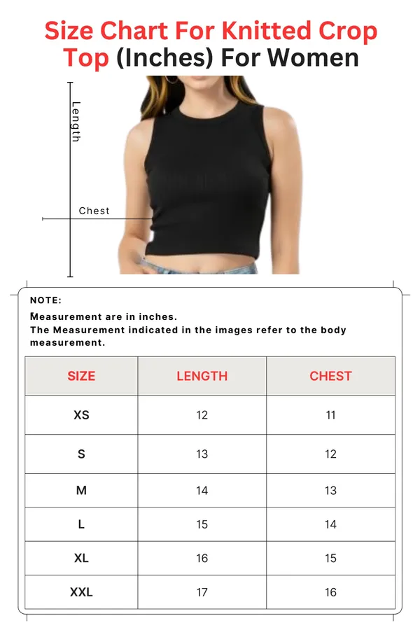 Blacksmith_Women's_&_Girls'_Pink_Sleeveless_Knitted_Solid_Crew_Neck_Tank_Top_/_Crop_Top
