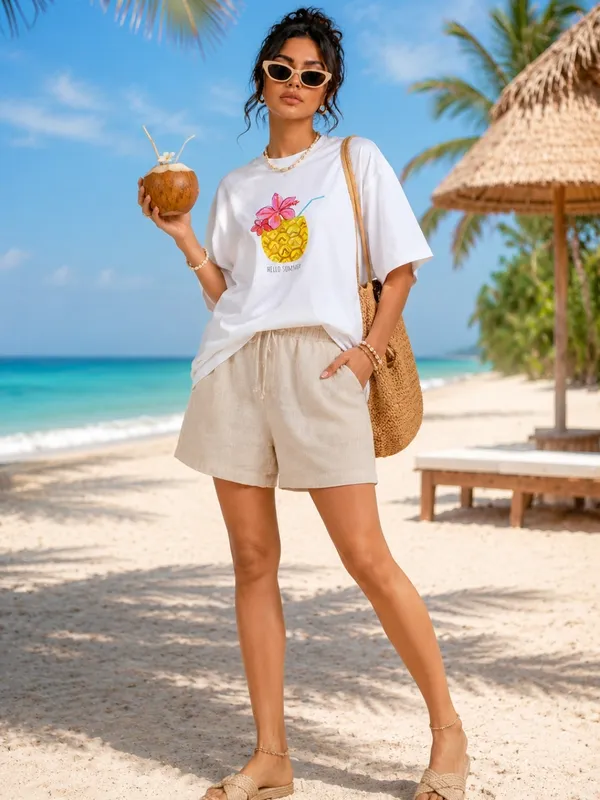 Blacksmith_White_Hello_Summer_Oversized_Rich_Cotton_Graphic_Print_T-Shirt_for_Women_&_Girls