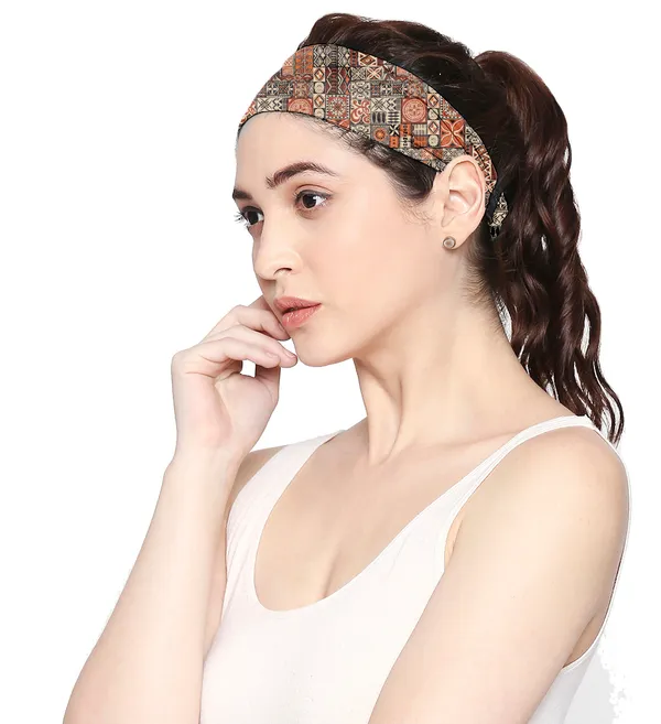Blacksmith_Women_Multi-Coloured_Printed_Elasticated_Sports_Headband_Bandana