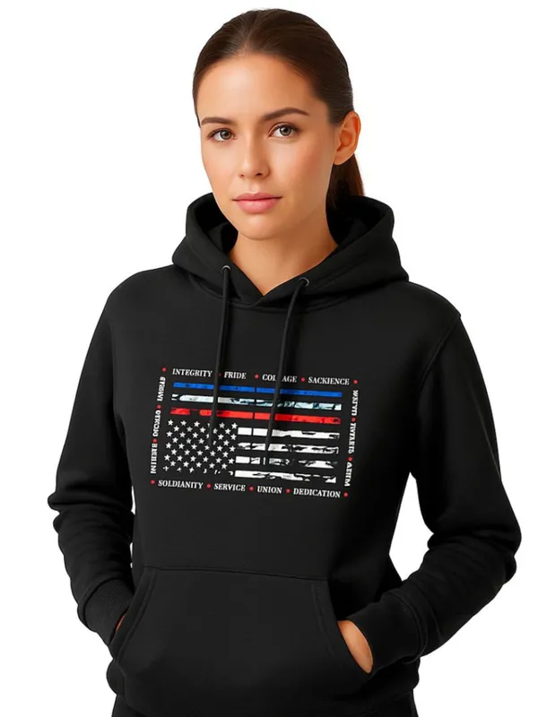 Blacksmith_Patriotic_Black_Sweatshirt_Hoodie_for_Women