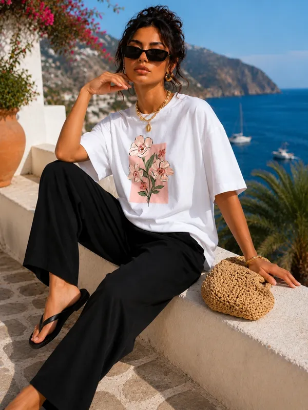 Blacksmith_White_Coastal_Blossom_Oversized_Rich_Cotton_Graphic_Print_T-Shirt_for_Women_&_Girls
