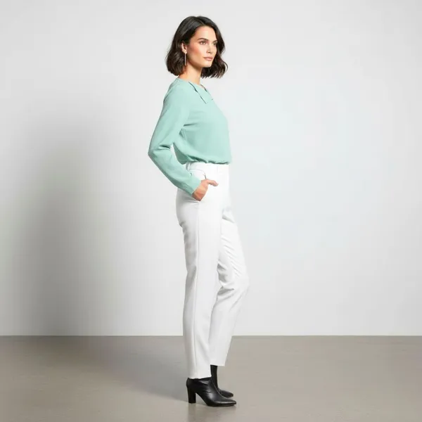 BLACKSMITH_Pale_Aqua_Asymmetrical_Formal_Office_Shirt_for_Women_|_Women_Stylish_Western_Tops